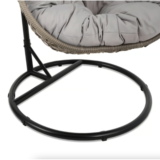 Підвісне крісло-кокон Di Volio Bacoli одномісне сірий