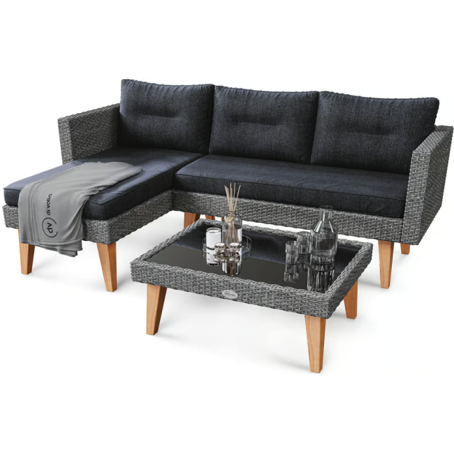 Комплект меблів для саду Di Volio Imola графіт