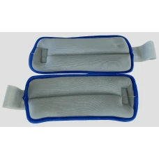 Утяжелители York Fitness Soft для рук и ног 2х1,5кг серый