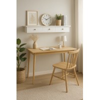 Полка настенная Leobert Corner три ящика белый