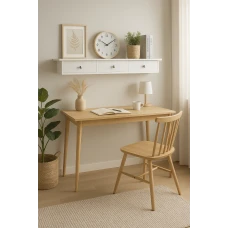 Полка настенная Leobert Corner три ящика белый