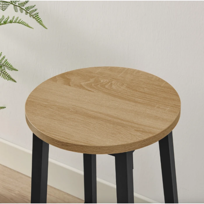 Барний стілець Leobert Halmar 2 штуки в стилі Loft натуральний