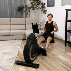 Гребной тренажер Hop-Sport HS-095R Spike золотой