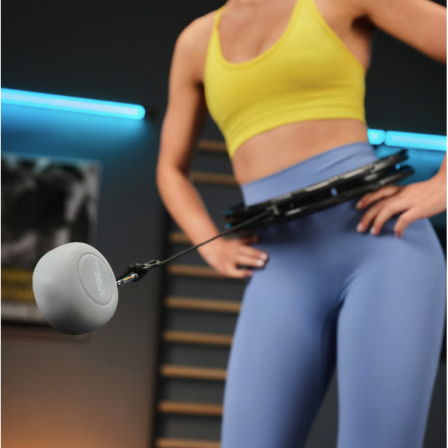 Хулахуп Trex Sport TX-010CHH масажний з обважнювачем чорний