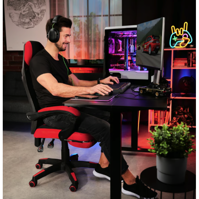 Геймерське крісло Di Volio Sporte червоний