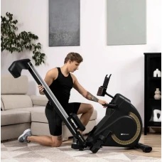 Гребной тренажер Hop-Sport HS-095R Spike золотой