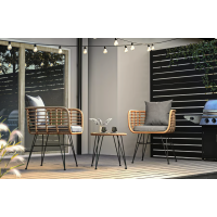 Набір садових меблів Di Volio Savio бежевий/темно-сірий