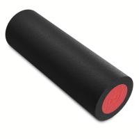 Массажный ролик (валик, роллер) Hop-Sport EPE 45см черно-красный