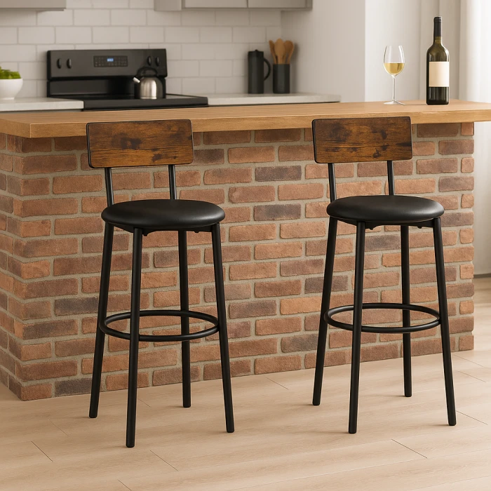 Барный стул Leobert Crash 2 штуки в стиле Loft