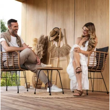 Набір садових меблів Di Volio Savio бежевий/темно-сірий