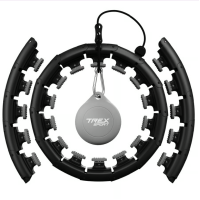 Хулахуп Trex Sport TX-010CHH масажний з обважнювачем чорний