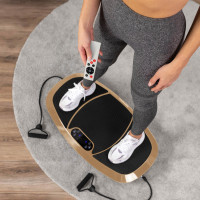 Вібраційна платформа Gymtek 3D XP750 золотий