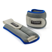 Обважнювачі York Fitness Soft для рук і ніг 2х1,5кг сірий