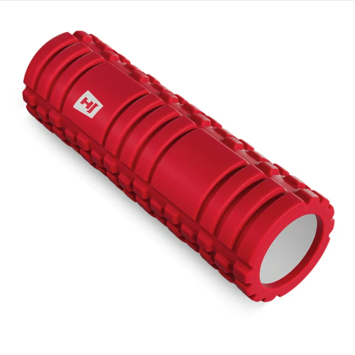 Роллер масажер (валик, ролик) Hop-Sport EVA 45см червоний