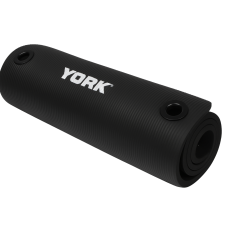 Мат для фітнесу з отворами York Fitness NBR 1см чорний