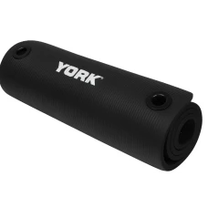 Мат для фітнесу з отворами York Fitness NBR 1см чорний