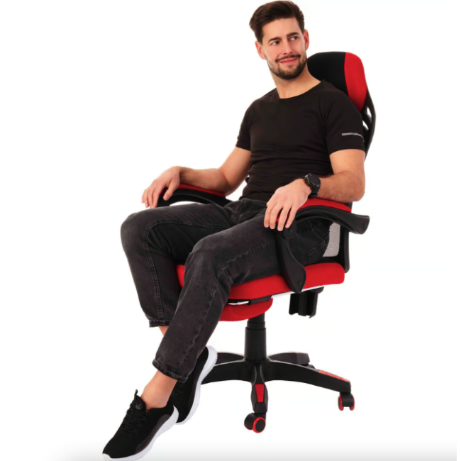 Геймерське крісло Di Volio Sporte червоний