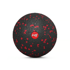 Массажный мяч EPP 80 мм Hop-Sport HS-S008MBR черно-красный