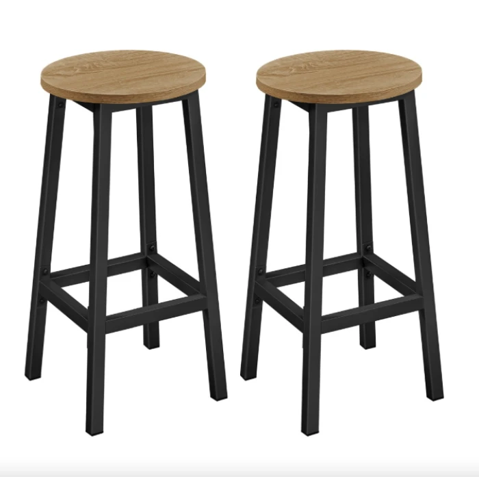 Барний стілець Leobert Halmar 2 штуки в стилі Loft натуральний