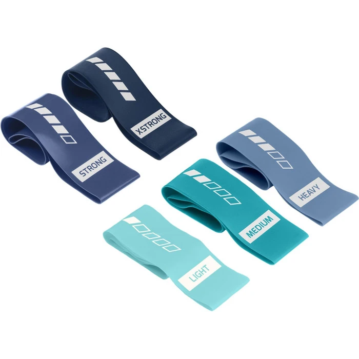 Набір резинок для фітнесу Gymtek 0,5-30кг синій