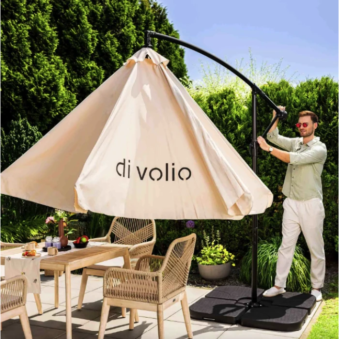Зонтик садовый Di Volio EMPOLI 300см бежевый
