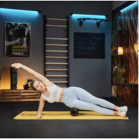 Роллер массажер гладкий Trex Sport TX-033EPR EPP 33см черный