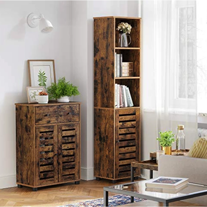 Пенал-шафа Leobert Vanessa для ванни підлогова в стилі Loft