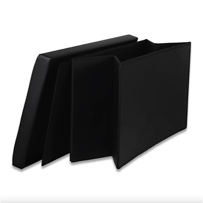 Пуф Leobert Mery 97 л экокожа черный