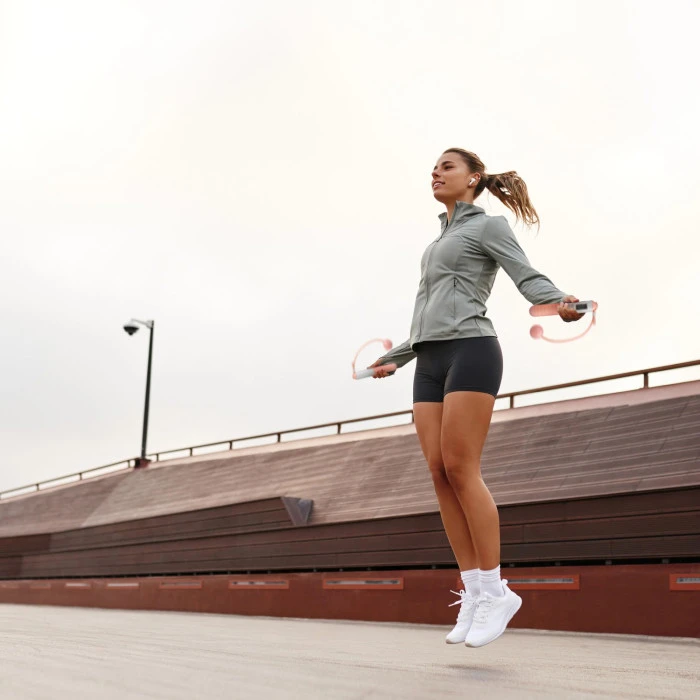 Розумна скакалка Gymtek Double Jump Pro 2в1 з лічильником