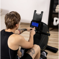 Гребний тренажер Hop-Sport HS-095R Spike золотий