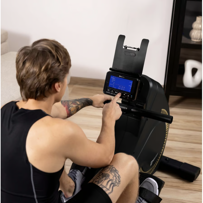 Гребний тренажер Hop-Sport HS-095R Spike золотий