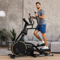 Орбитрек Hop-Sport HS-250CF Jucon черно-золотистый