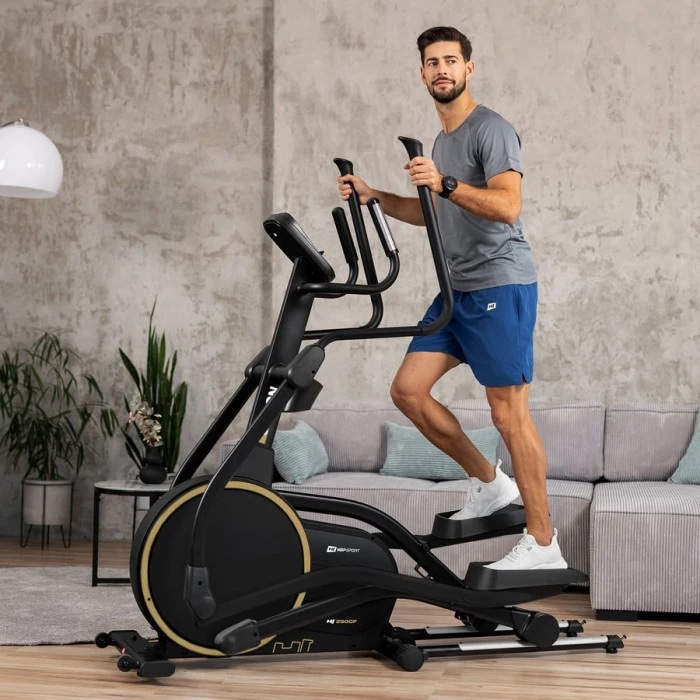 Орбітрек Hop-Sport HS-250CF Jucon чорно-золотистий