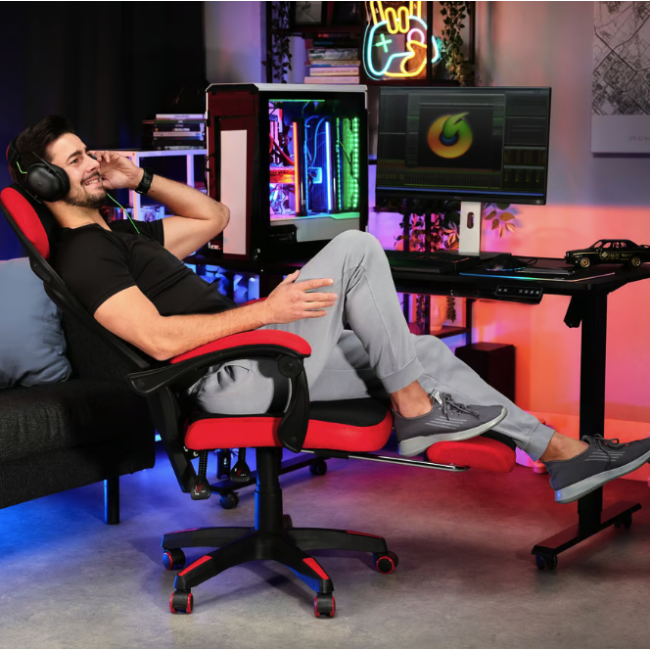 Геймерське крісло Di Volio Sporte червоний