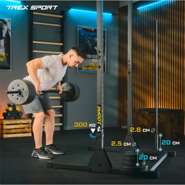 Стаціонарний підлоговий турнік Trex Sport TX-100PR