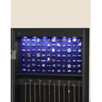 Зеркало-шкаф Leobert Kors с подсветкой в стиле Loft черный