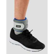 Утяжелители York Fitness Soft для рук и ног 2х1,5кг серый