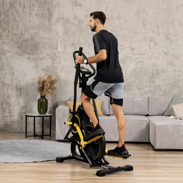 Орбитрек магнитный Hop-Sport HS-450B Dynamic черно-желтый