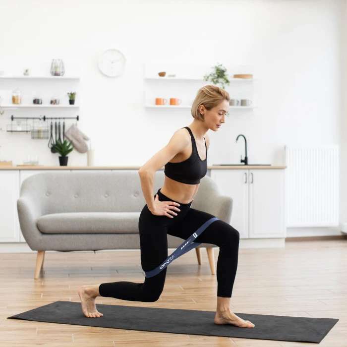 Набір резинок для фітнесу Gymtek 0,5-30кг синій