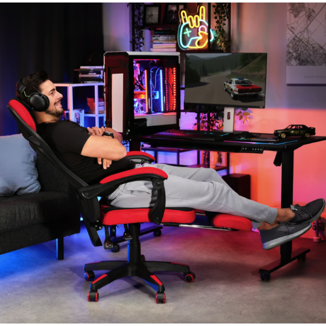 Геймерське крісло Di Volio Sporte червоний