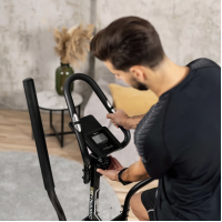 Орбітрек магнітний Hop-Sport HS-450B Dynamic чорно-золотистий