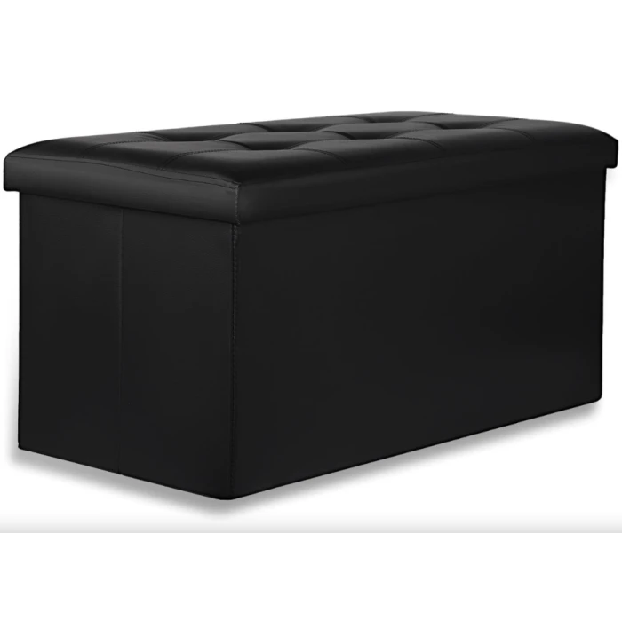 Пуф Leobert Mery 97 л экокожа черный