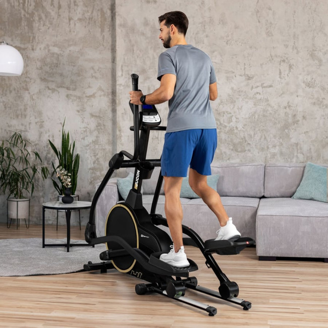 Орбітрек Hop-Sport HS-250CF Jucon чорно-золотистий