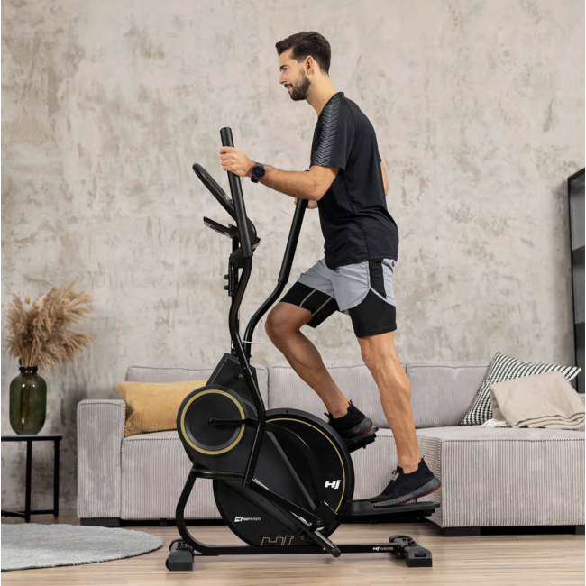 Орбітрек магнітний Hop-Sport HS-450B Dynamic чорно-золотистий