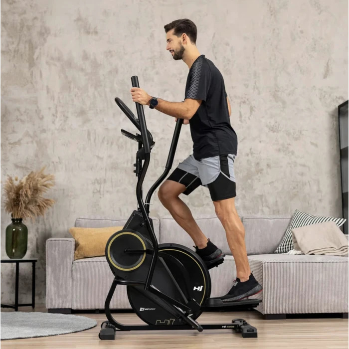 Орбитрек магнитный Hop-Sport HS-450B Dynamic черно-золотистый