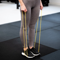 Резинка для фітнесу Gymtek 1-7кг жовта