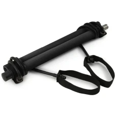 Тренировочная палка с эспандерами Hop-Sport HS-T090GS черная