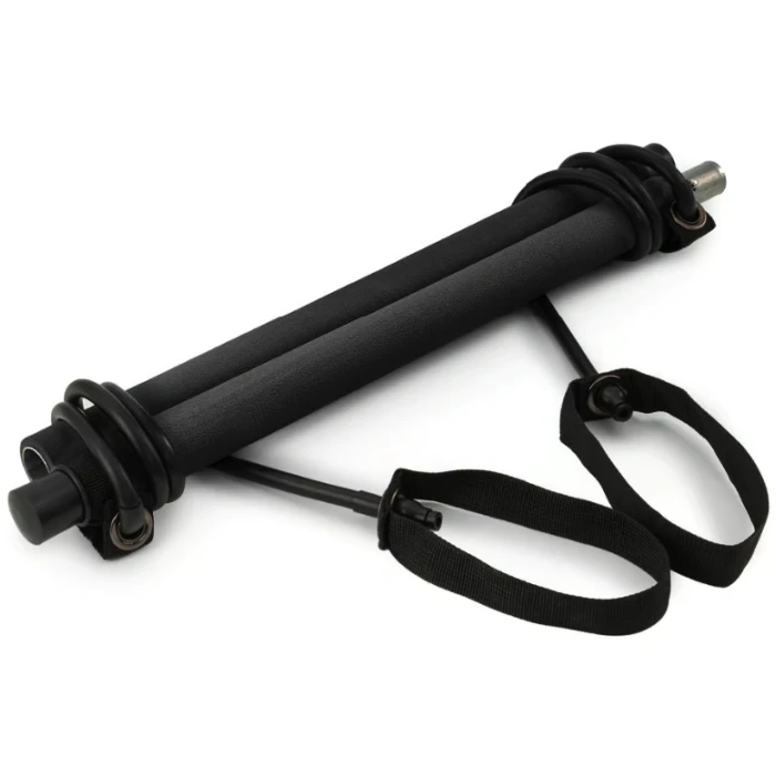 Тренировочная палка с эспандерами Hop-Sport HS-T090GS черная