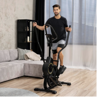 Орбітрек магнітний Hop-Sport HS-450B Dynamic чорно-золотистий