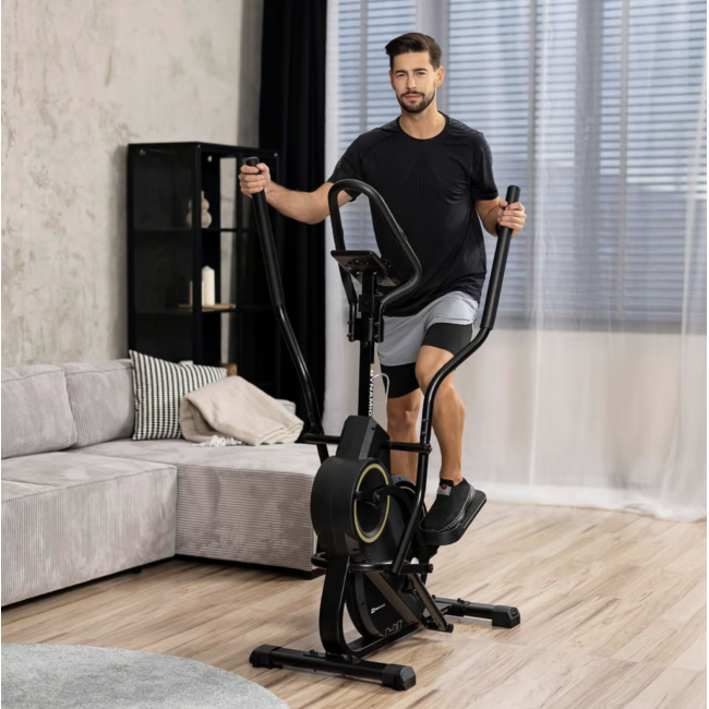 Орбітрек магнітний Hop-Sport HS-450B Dynamic чорно-золотистий